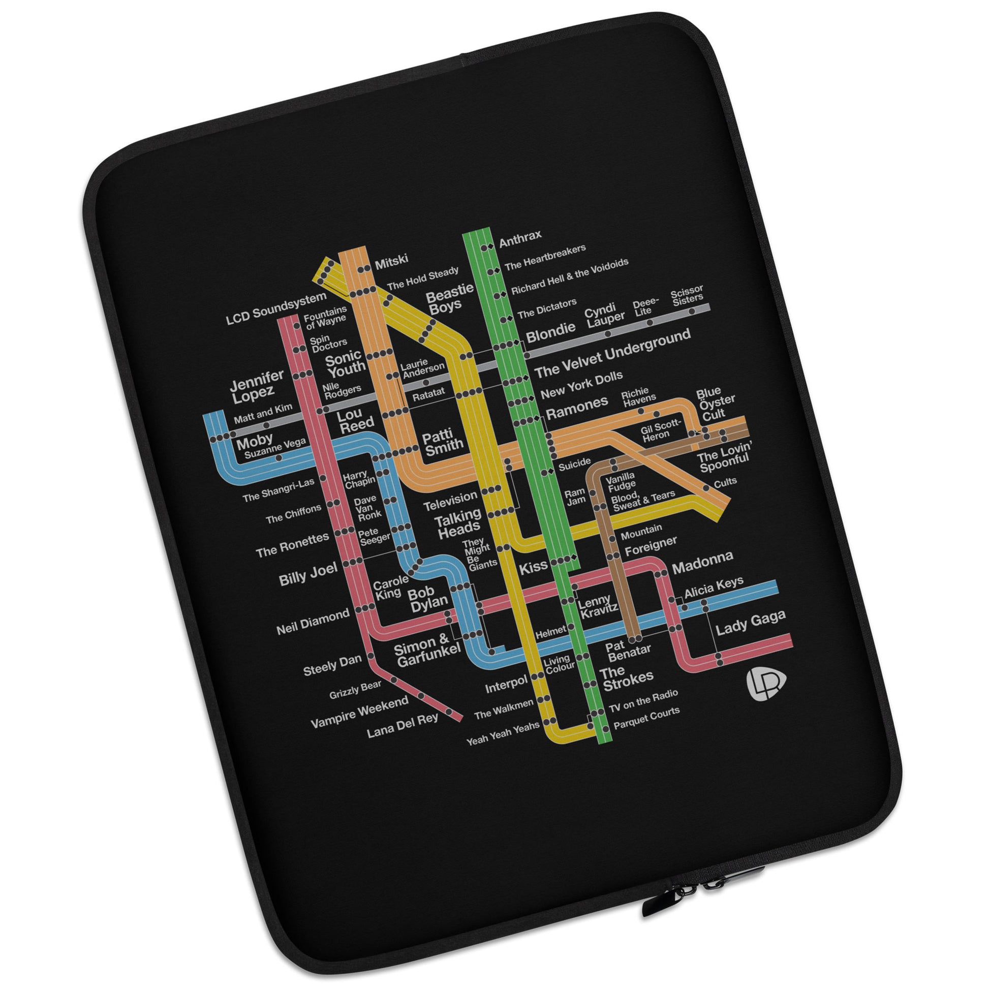 NYC Rock Underground Laptop Sleeve - Lost Radicals