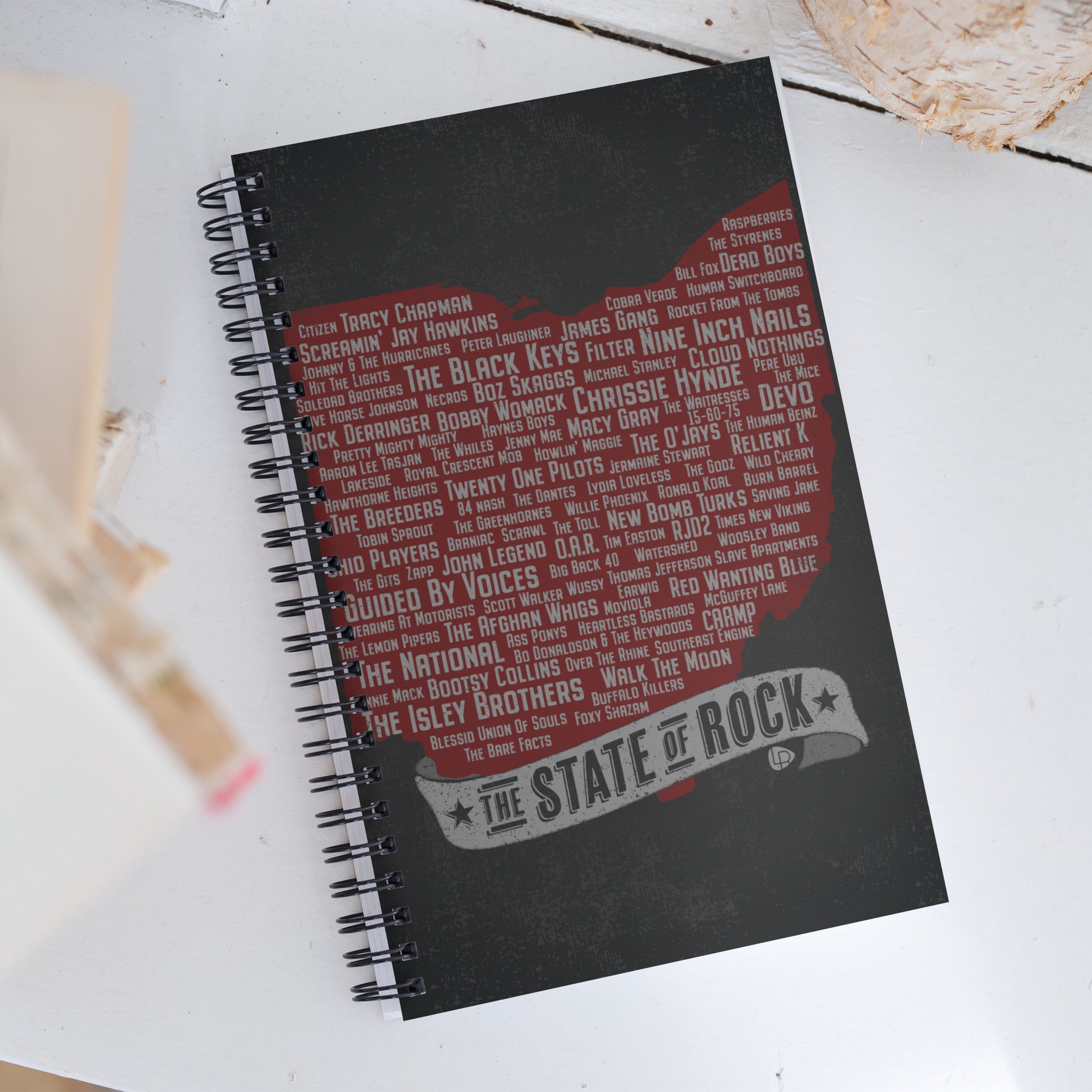 The State of Rock Spiral Notebook - Lost Radicals