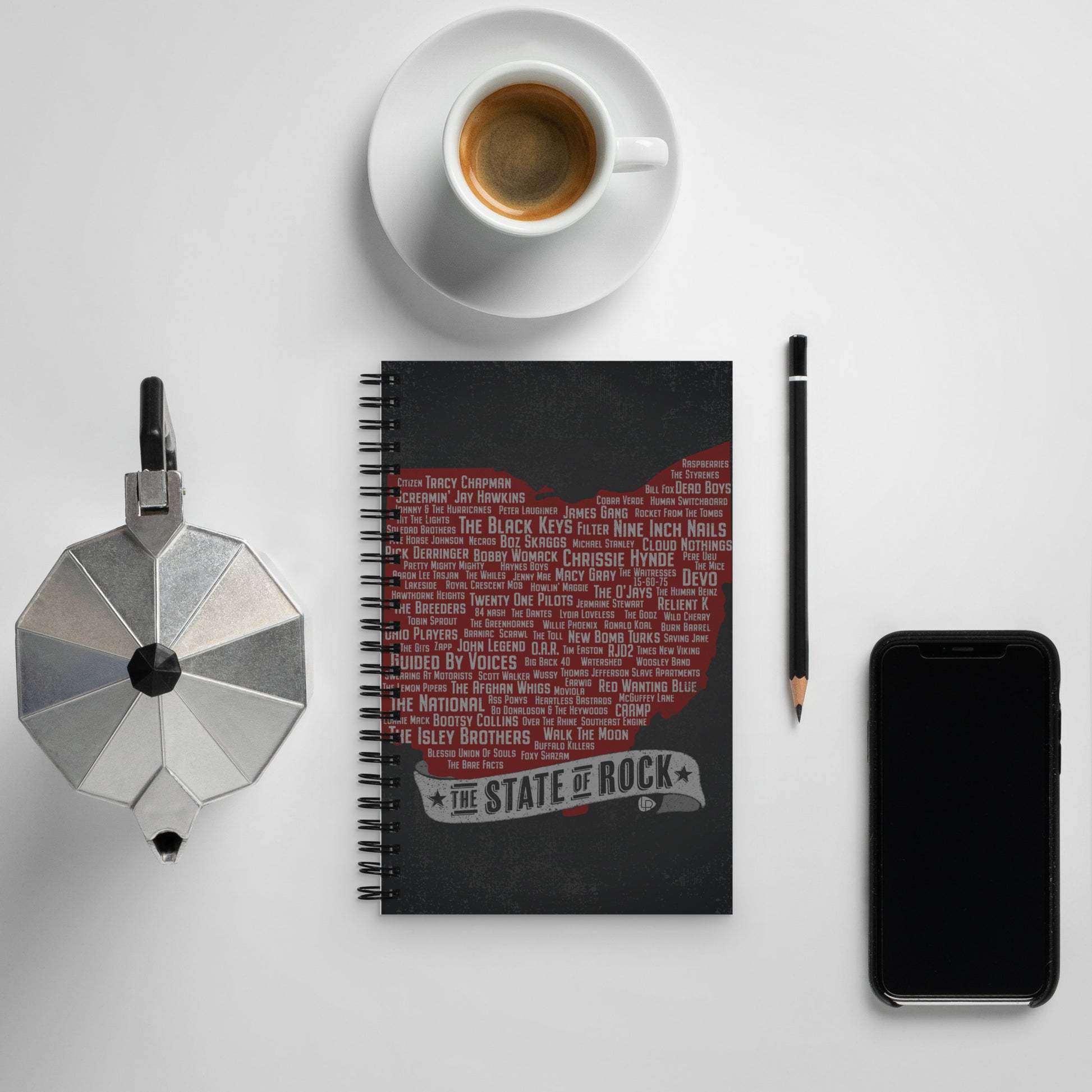 The State of Rock Spiral Notebook - Lost Radicals