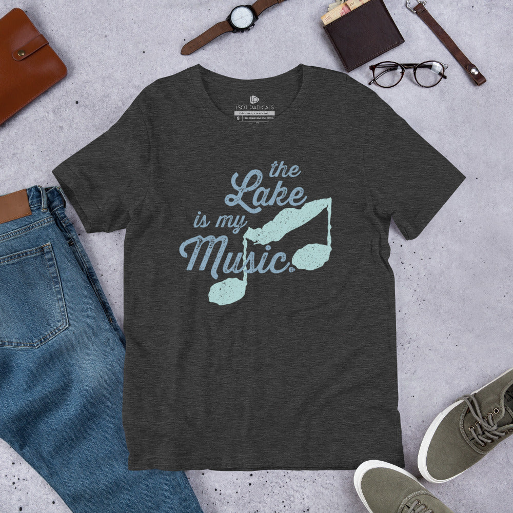 The Lake Is My Music Unisex T-Shirt - Lost Radicals