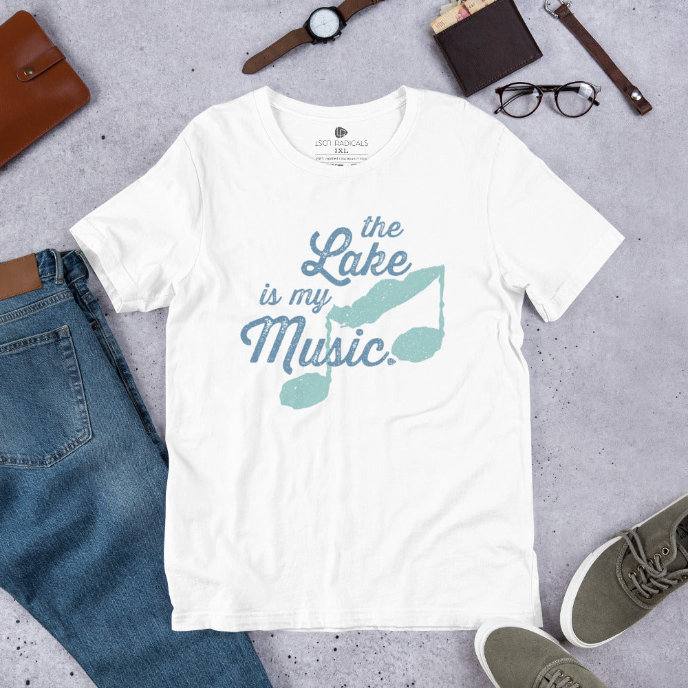The Lake Is My Music Unisex T-Shirt - Lost Radicals