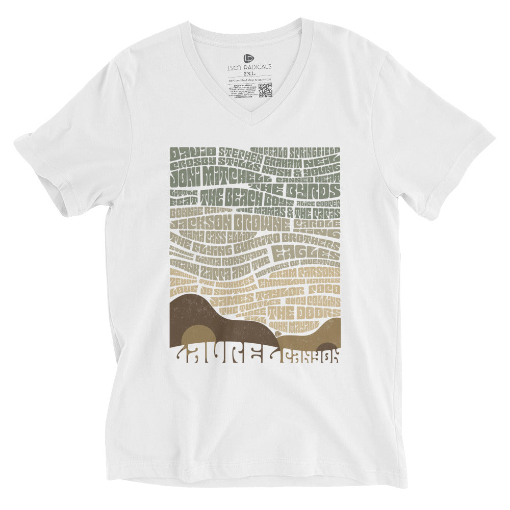 Laurel Canyon V-Neck T-Shirt - Lost Radicals