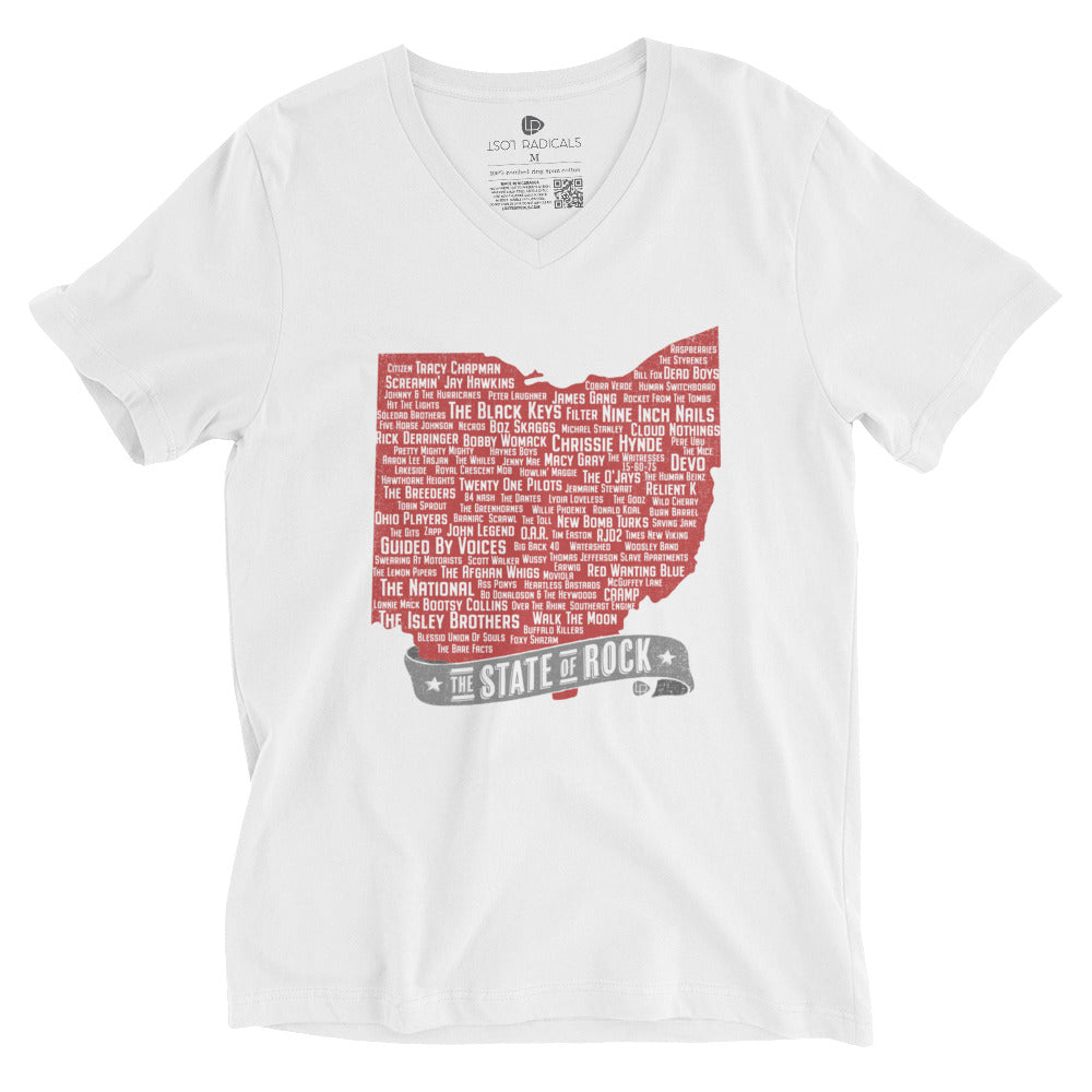 The State of Rock Unisex V-Neck - Lost Radicals