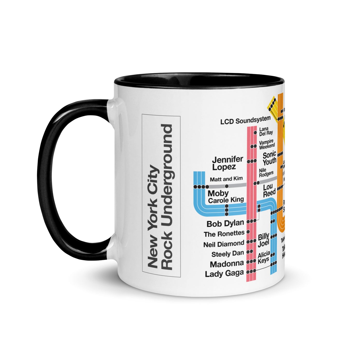 NYC Rock Underground Mug - Lost Radicals