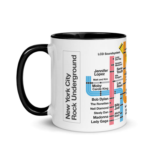 NYC Rock Underground Mug - Lost Radicals