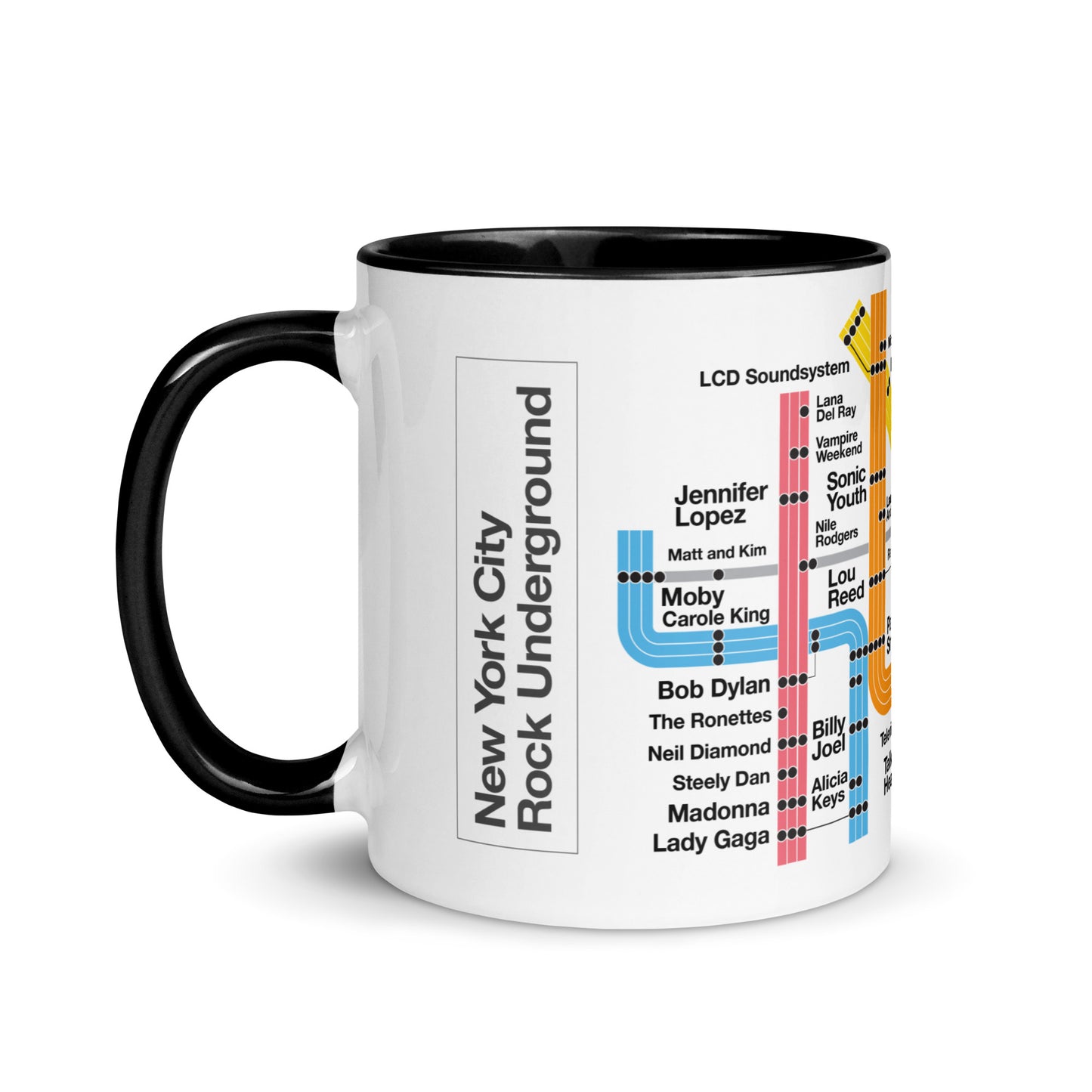 NYC Rock Underground Mug - Lost Radicals