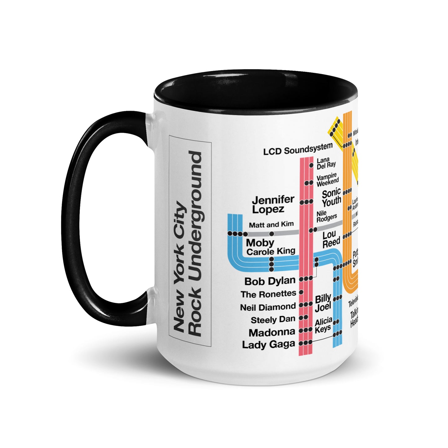 NYC Rock Underground Mug - Lost Radicals