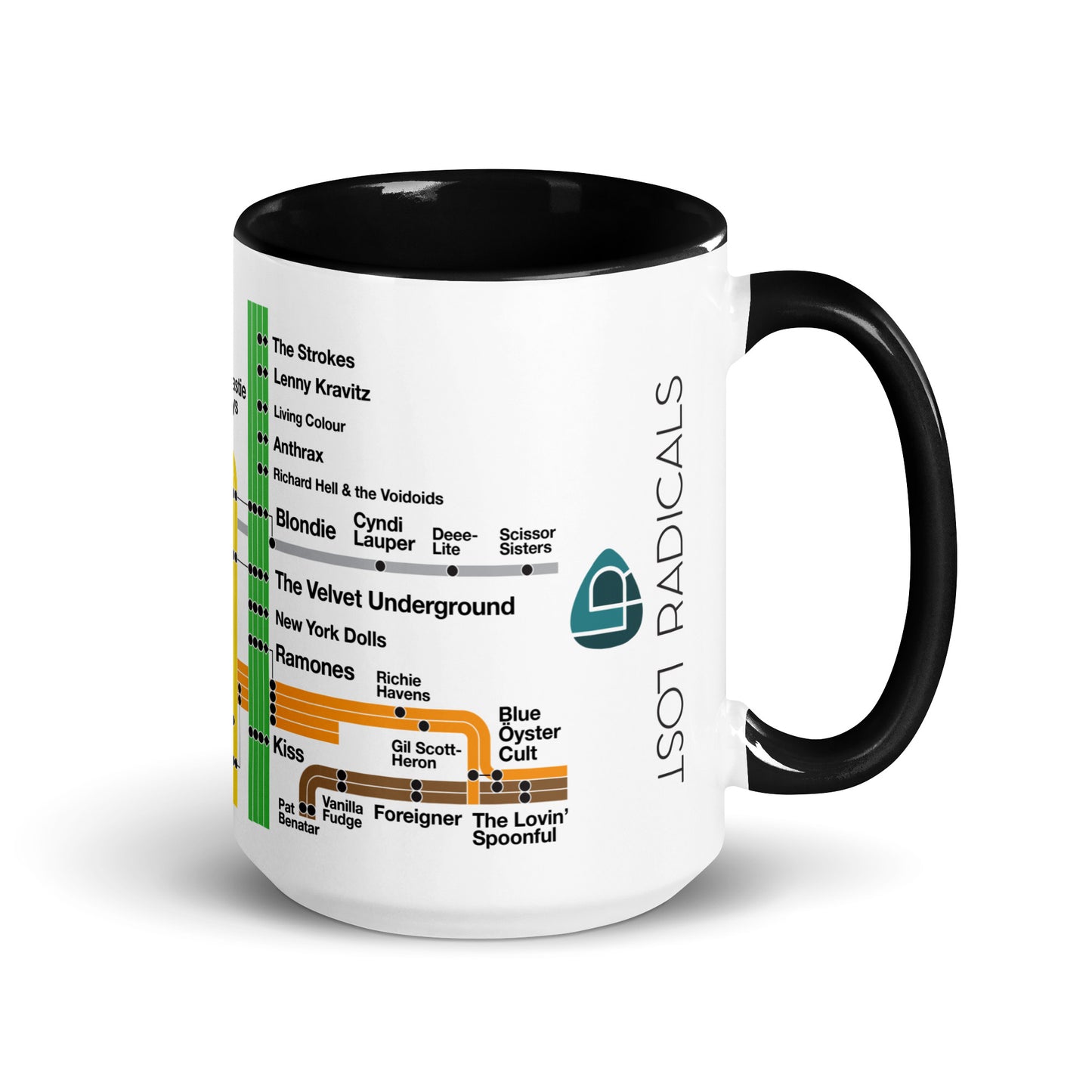 NYC Rock Underground Mug - Lost Radicals