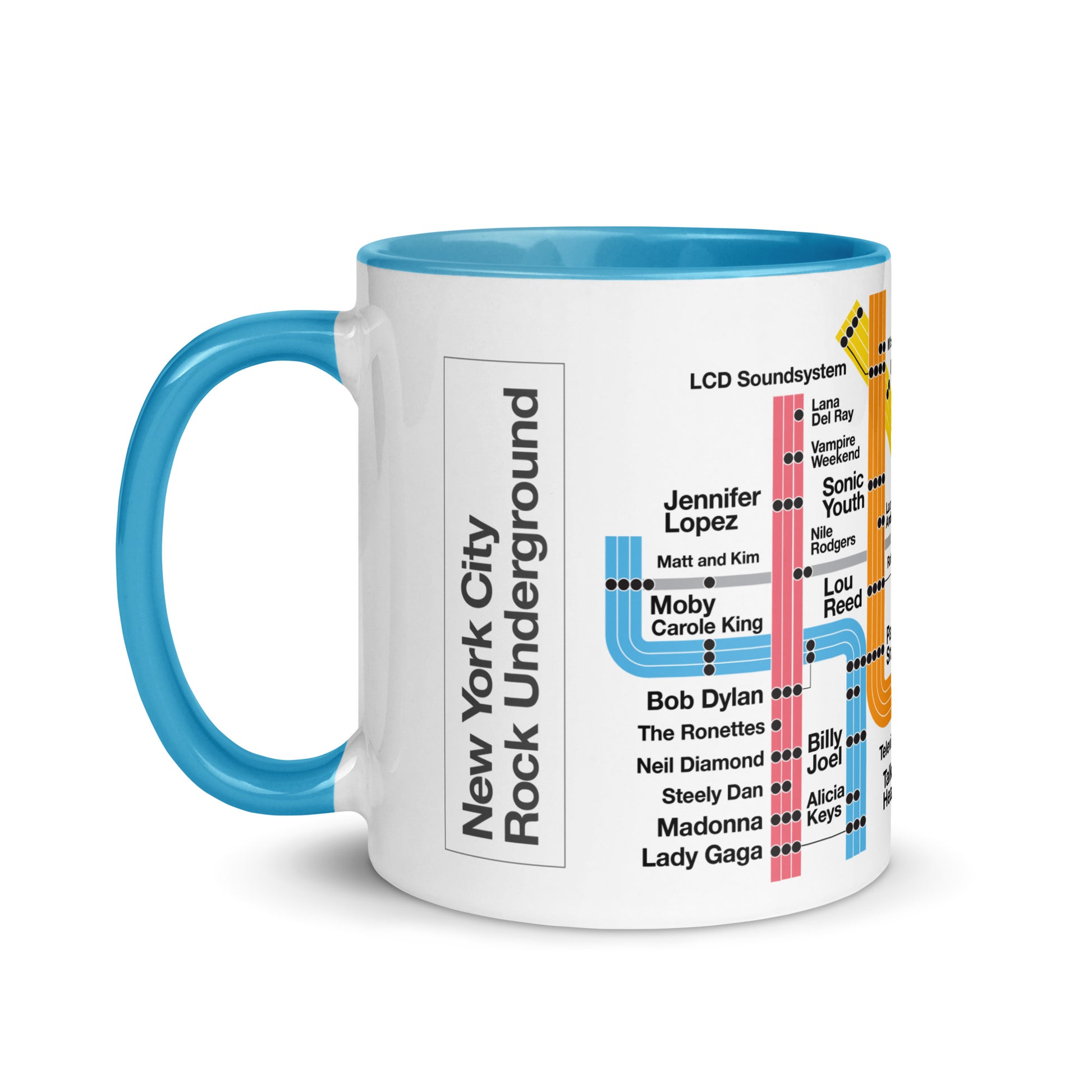 NYC Rock Underground Mug - Lost Radicals