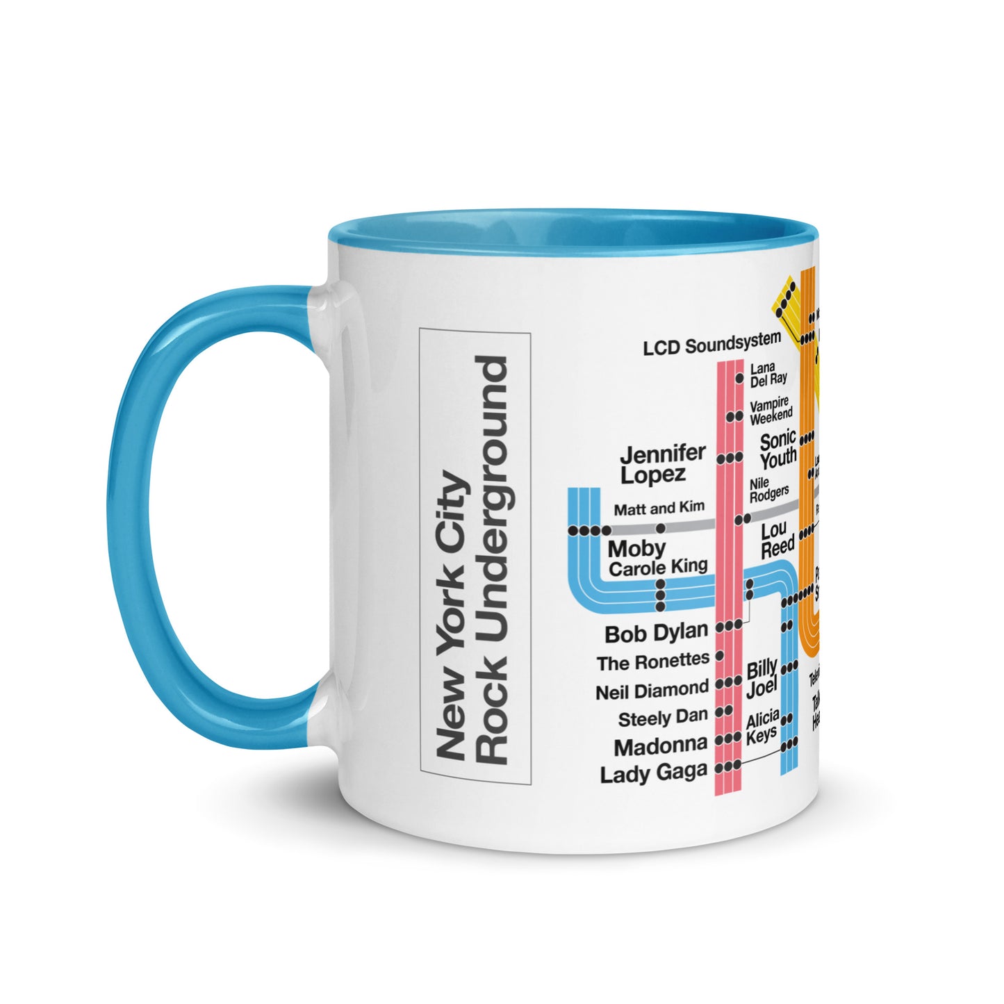 NYC Rock Underground Mug - Lost Radicals