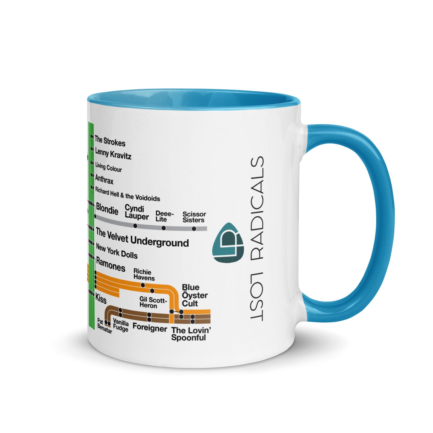 NYC Rock Underground Mug - Lost Radicals