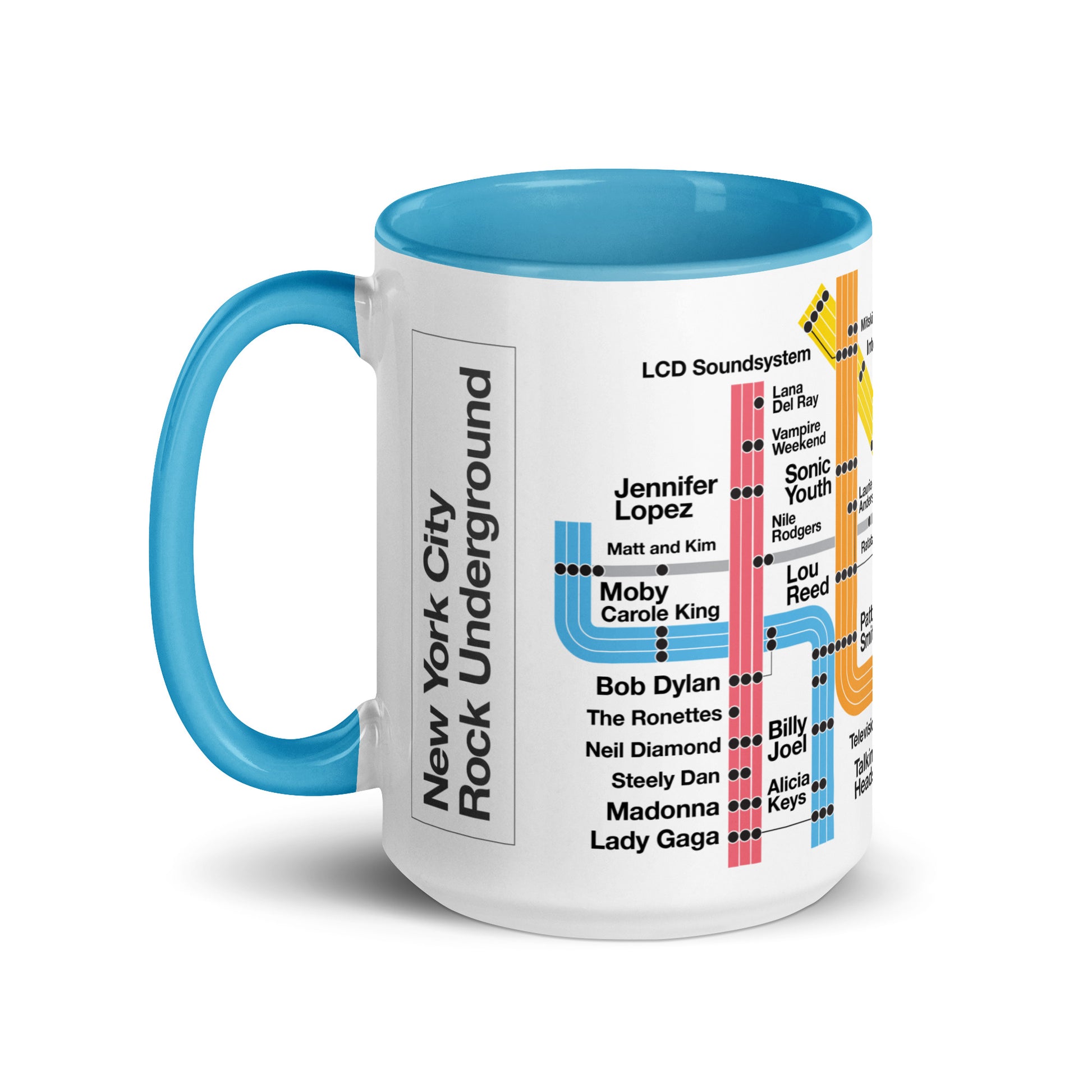NYC Rock Underground Mug - Lost Radicals