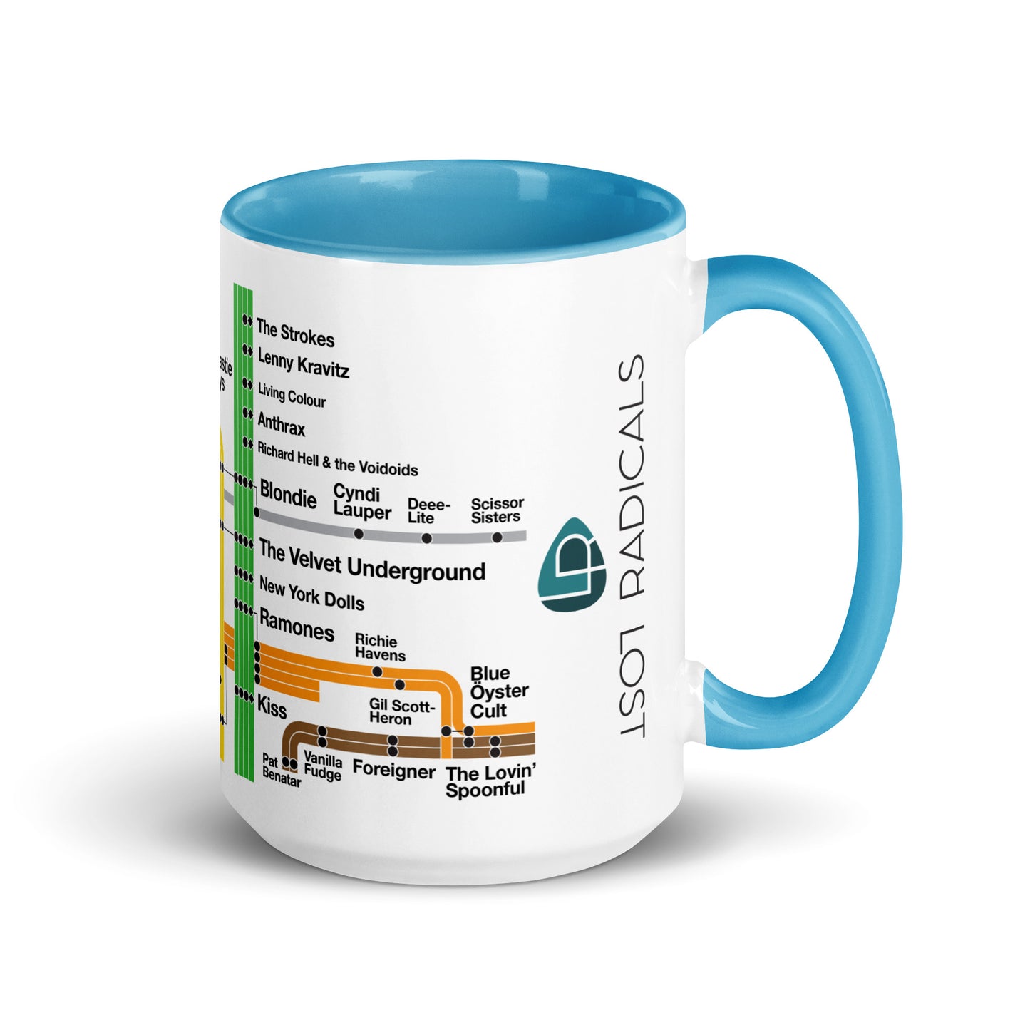 NYC Rock Underground Mug - Lost Radicals