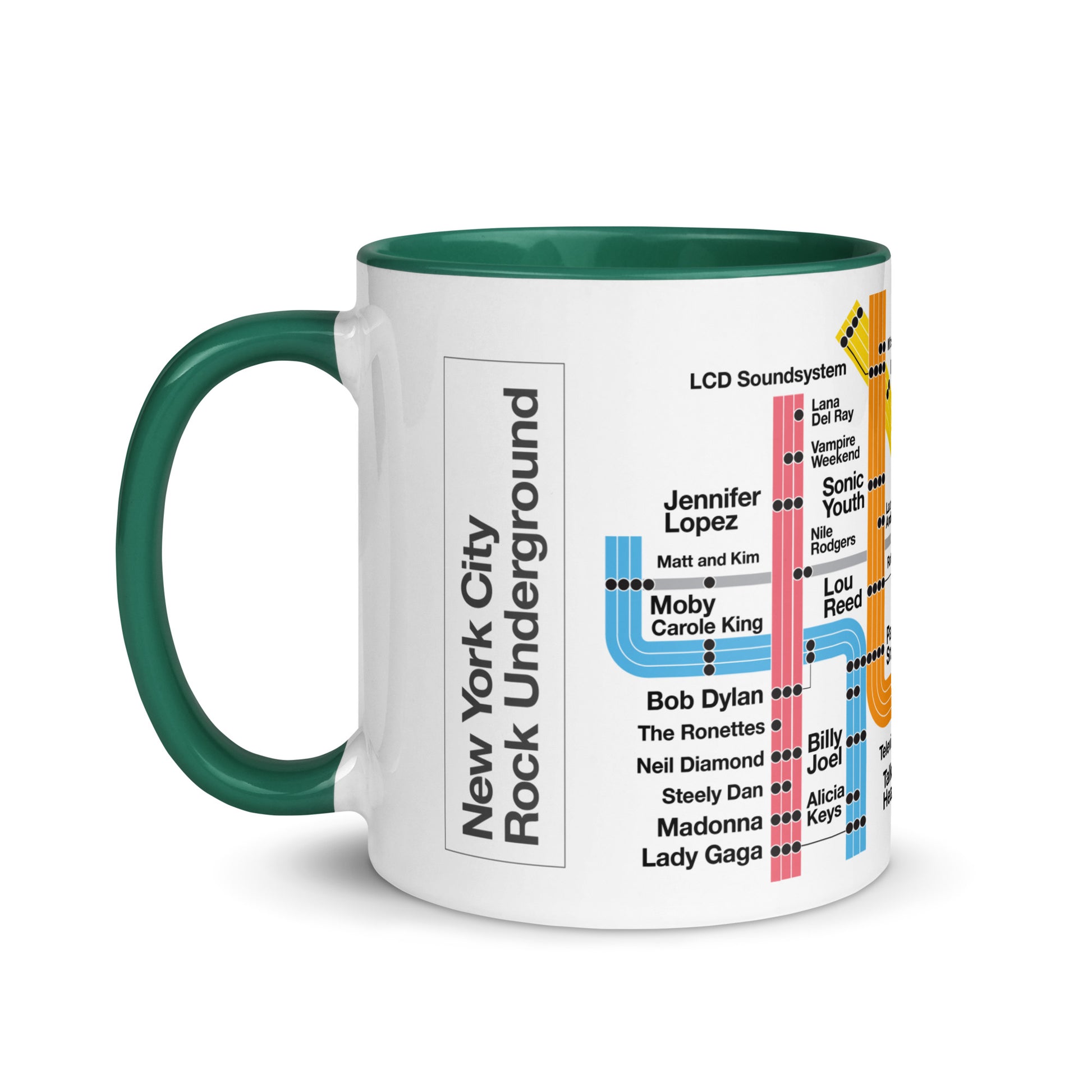 NYC Rock Underground Mug - Lost Radicals