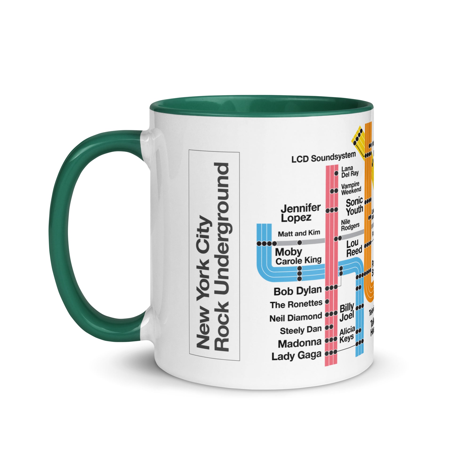 NYC Rock Underground Mug - Lost Radicals