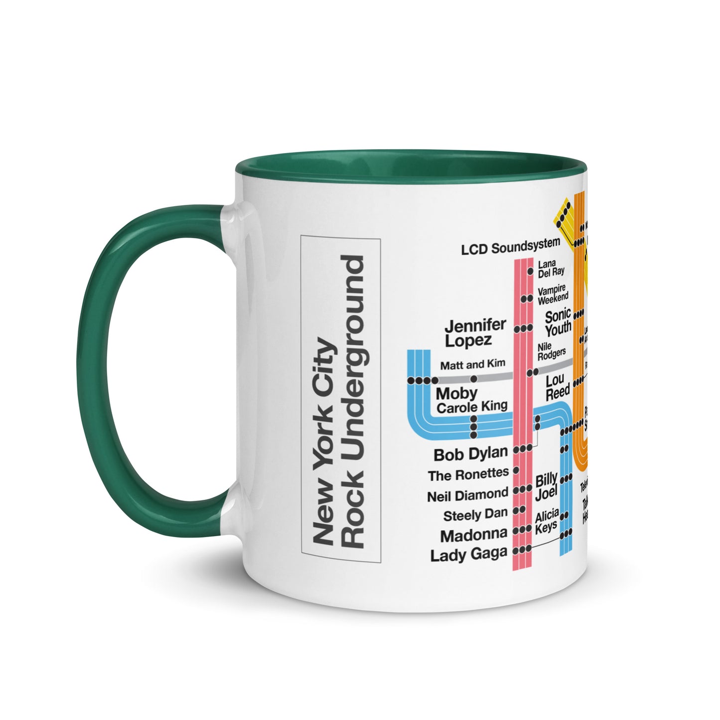 NYC Rock Underground Mug - Lost Radicals