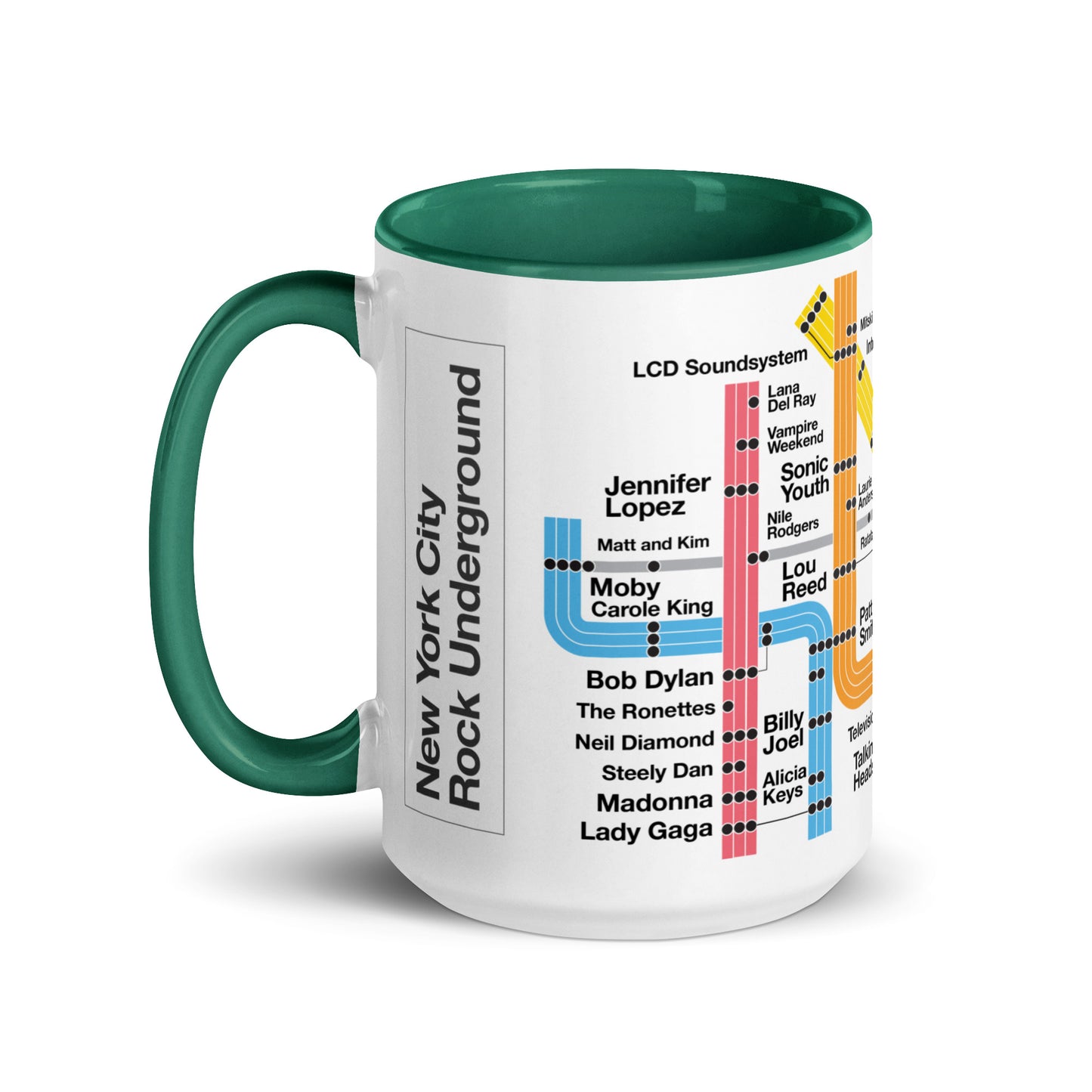 NYC Rock Underground Mug - Lost Radicals