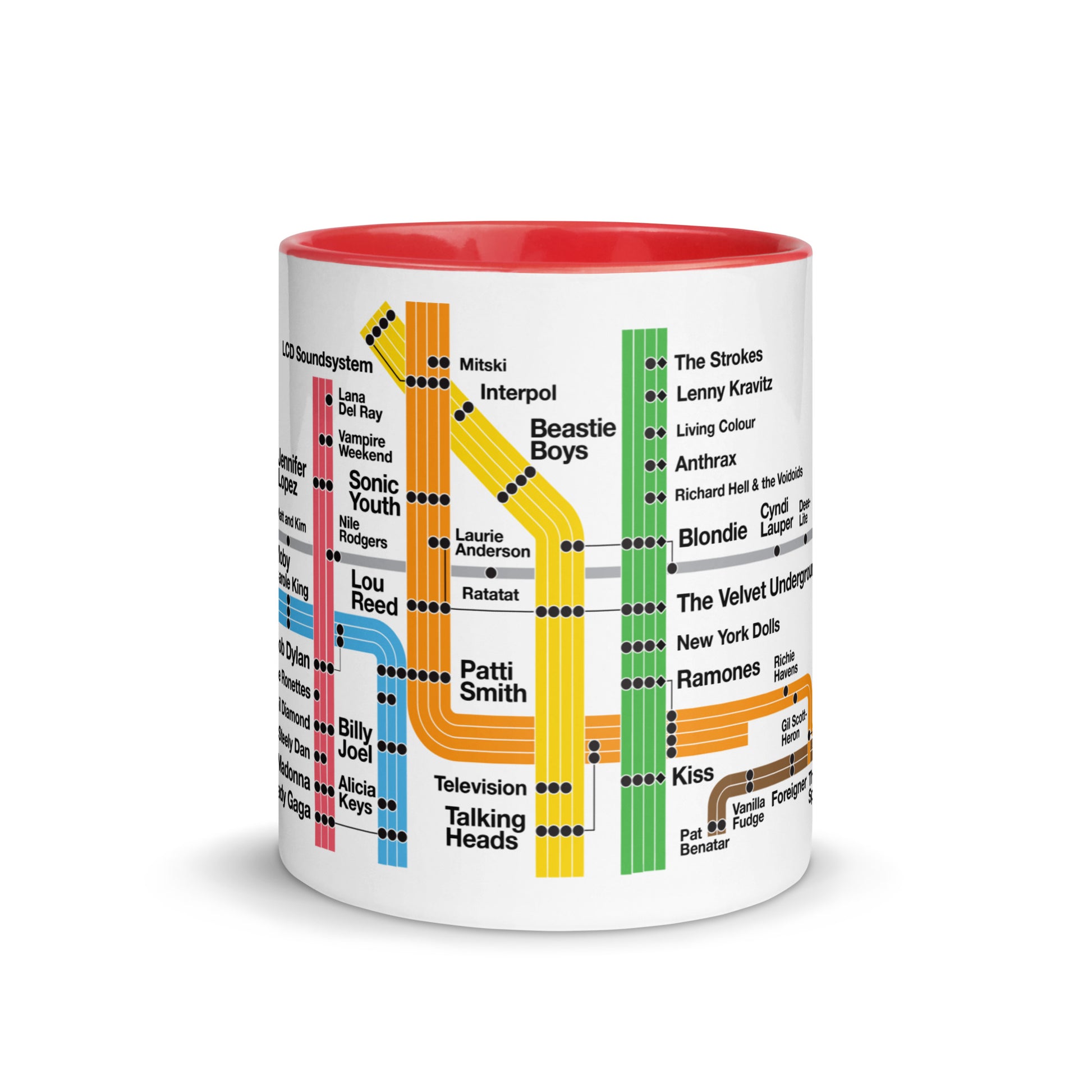 NYC Rock Underground Mug - Lost Radicals