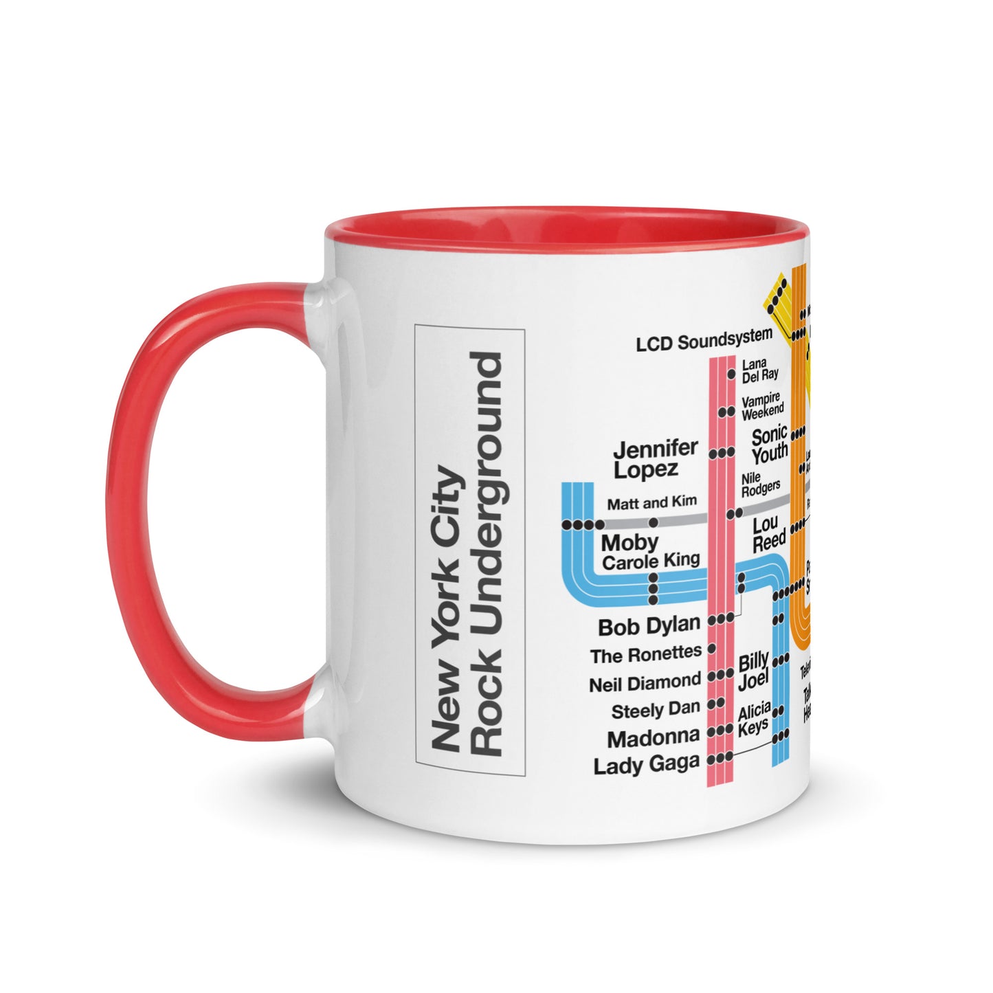 NYC Rock Underground Mug - Lost Radicals