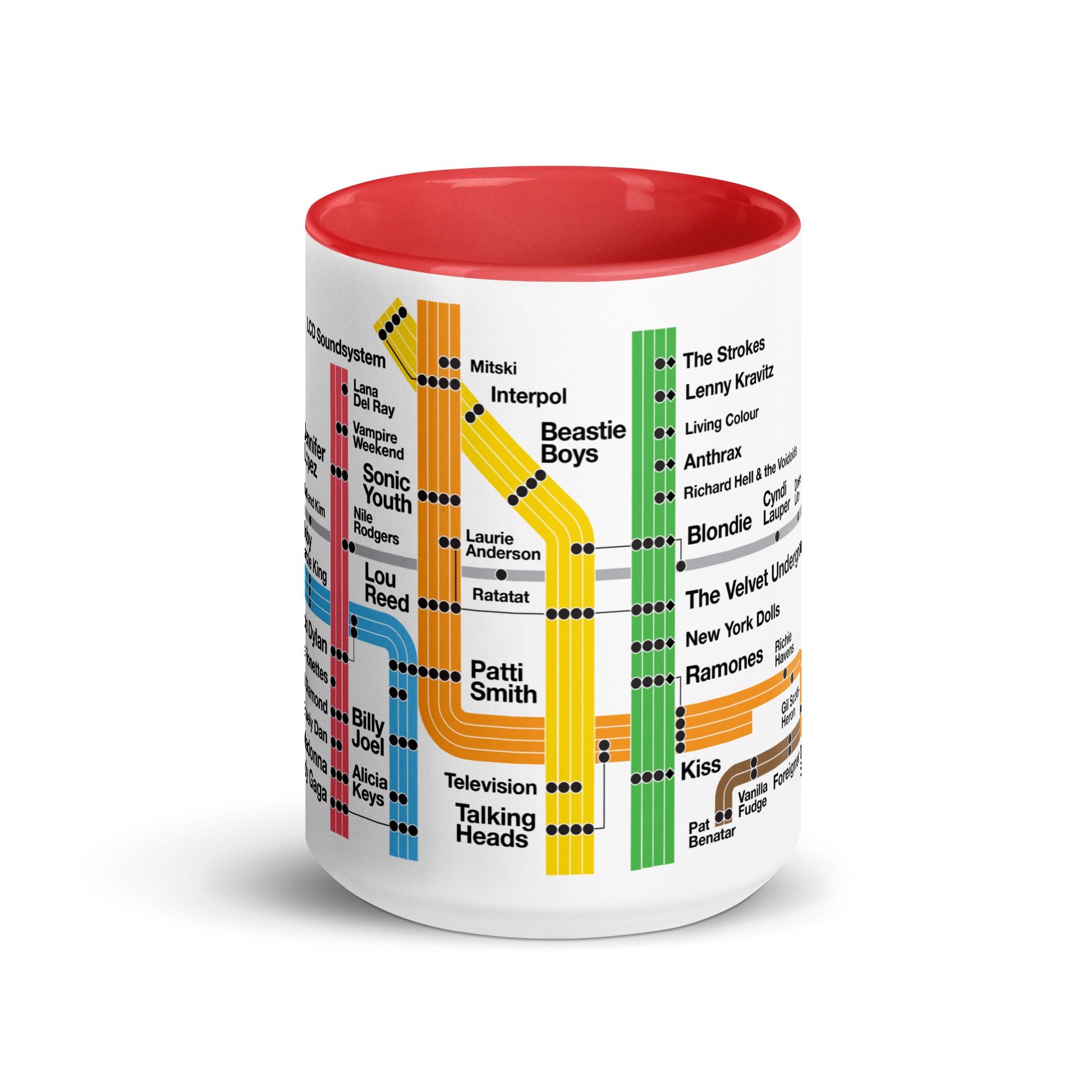 NYC Rock Underground Mug - Lost Radicals