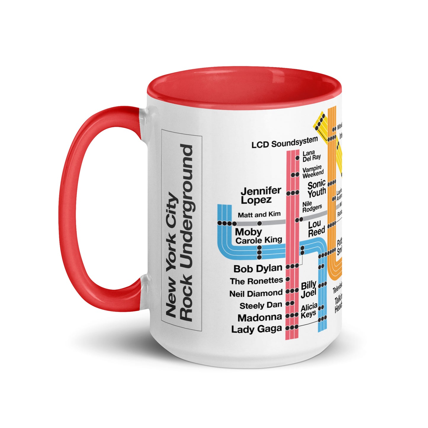 NYC Rock Underground Mug - Lost Radicals