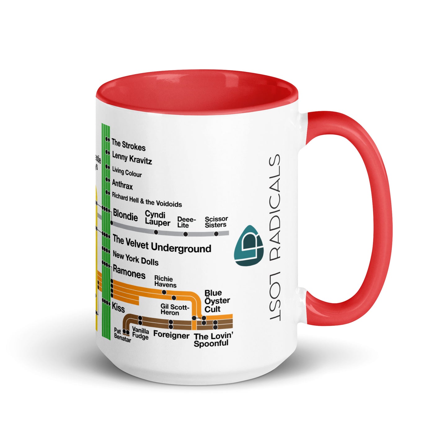 NYC Rock Underground Mug - Lost Radicals