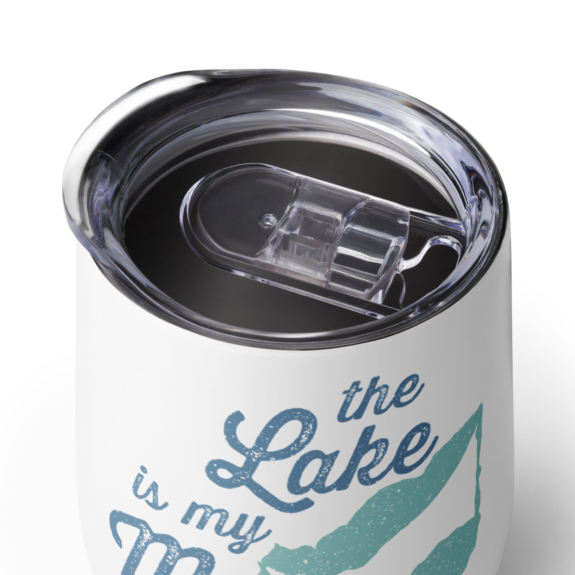 The Lake Is My Music Wine Tumbler - Lost Radicals