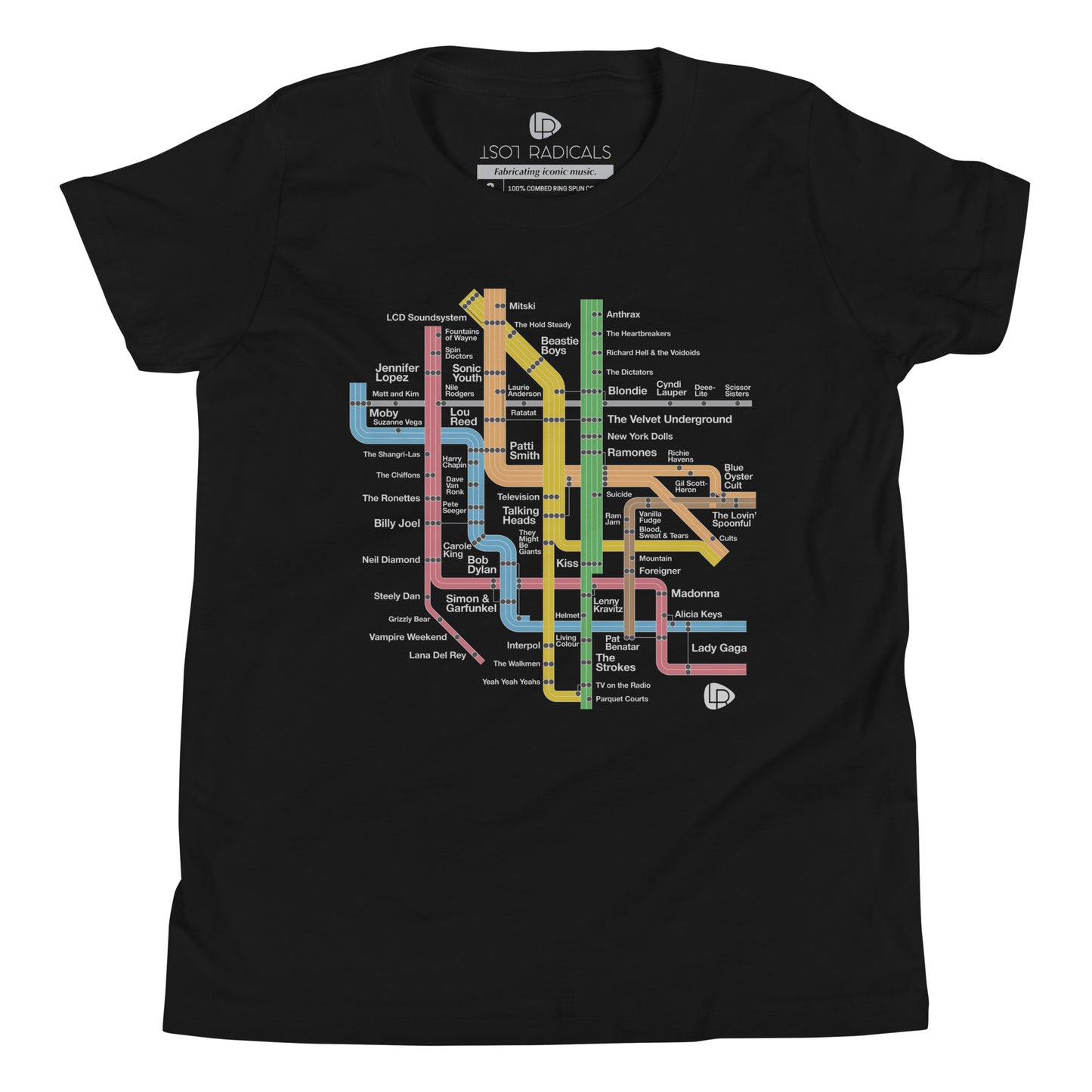 NYC Rock Underground Youth T-Shirt - Lost Radicals