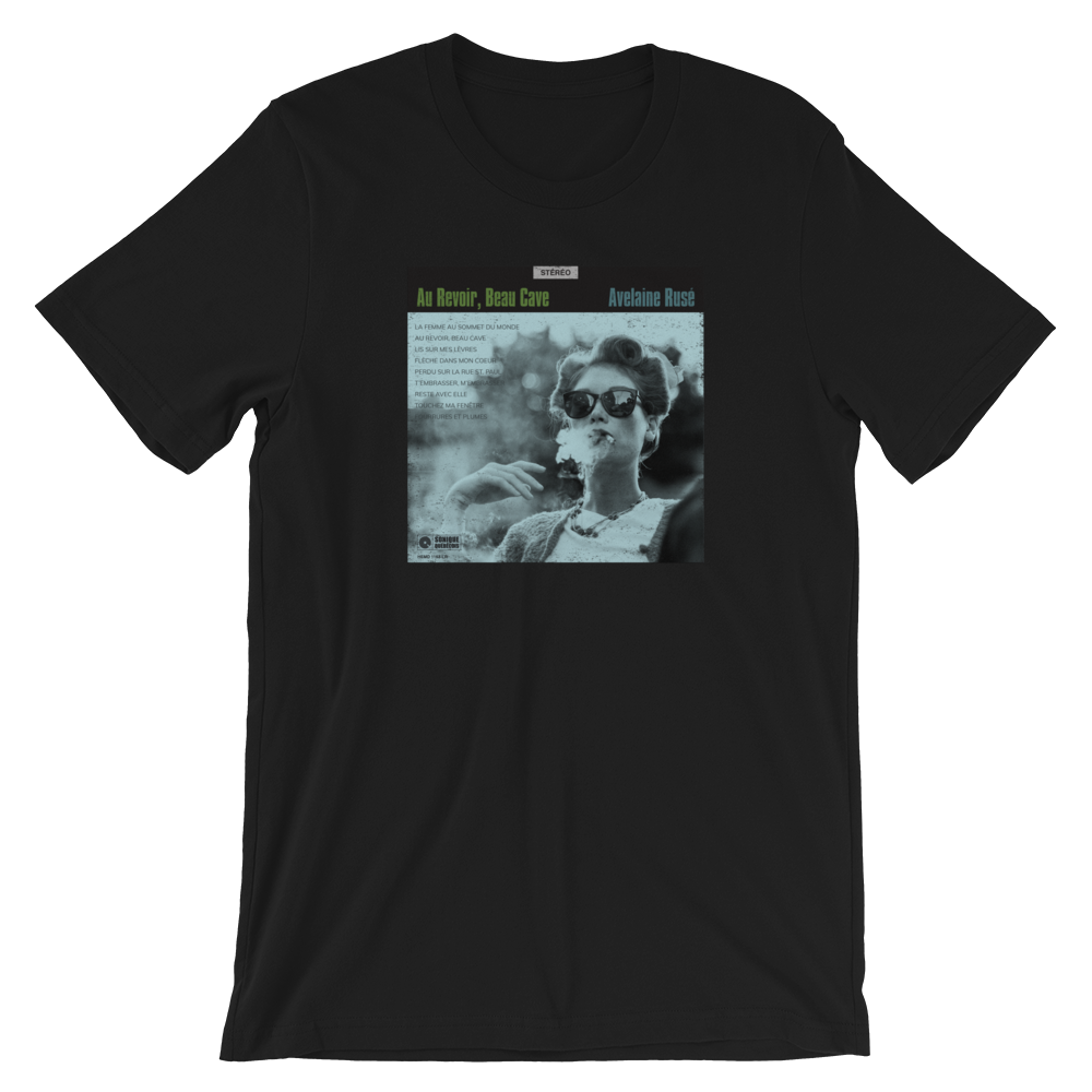 Avelaine Rusé "Au Revoir" Album Cover Distressed Tee - Lost Radicals