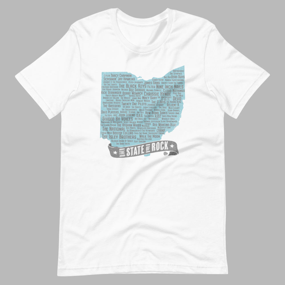 Ohio — The State of Rock Unisex T-Shirt - Lost Radicals