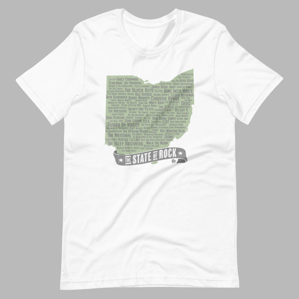 Ohio — The State of Rock Unisex T-Shirt - Lost Radicals