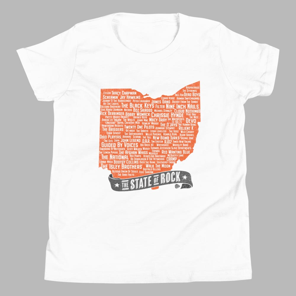 The State of Rock Tailgate Youth T-Shirt - Lost Radicals