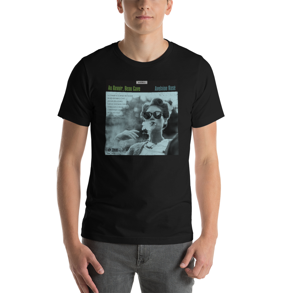 Avelaine Rusé "Au Revoir" Album Cover Distressed Tee - Lost Radicals