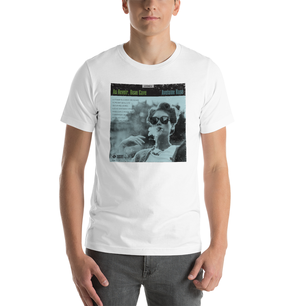 Avelaine Rusé "Au Revoir" Album Cover Distressed Tee - Lost Radicals