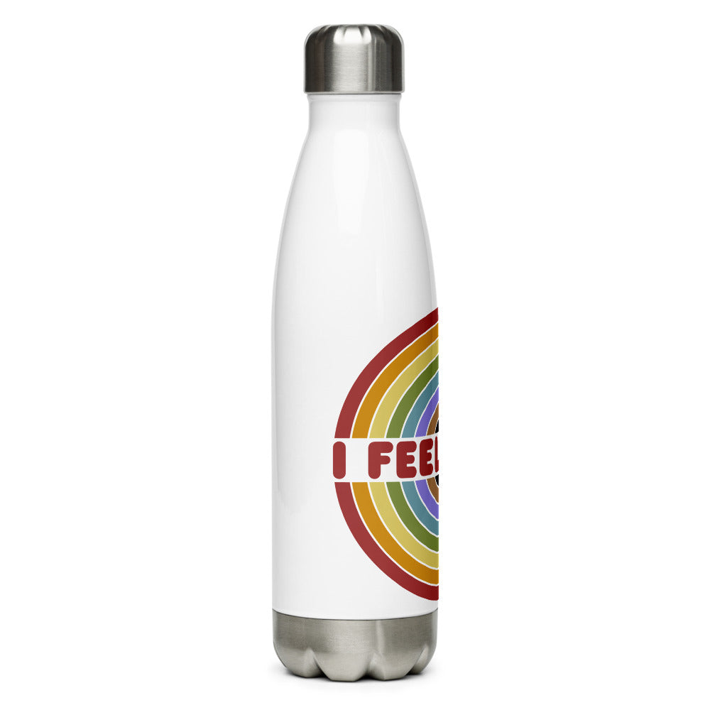 I Feel Love Stainless Steel Water Bottle - Lost Radicals