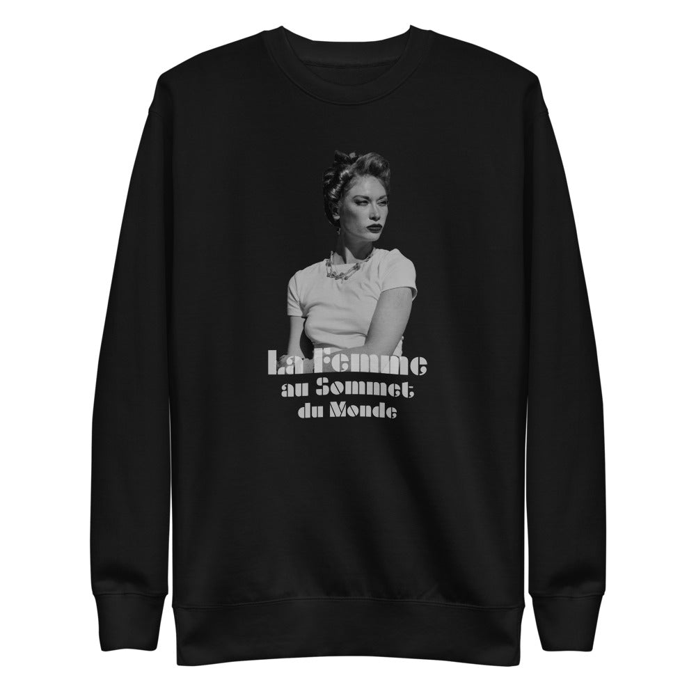 Avelaine Rusé "La Femme..." Fleece Pullover - Lost Radicals