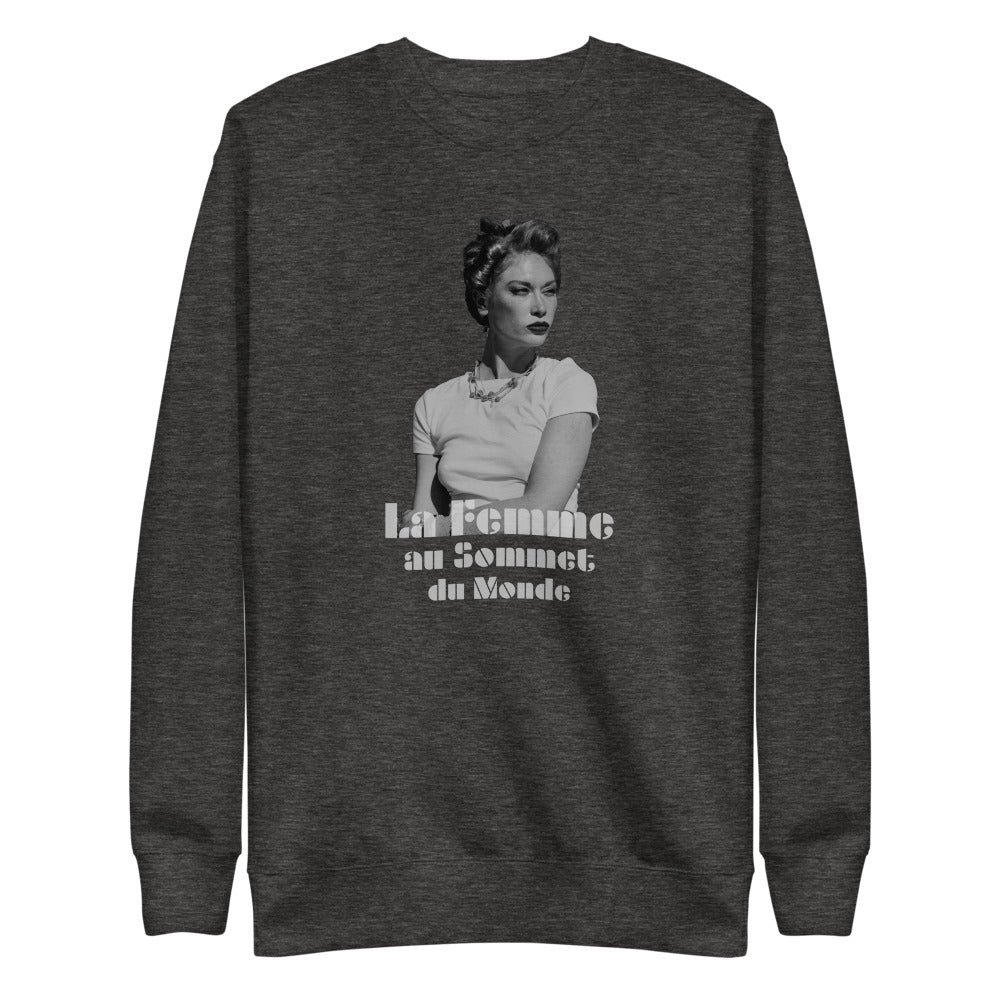 Avelaine Rusé "La Femme..." Fleece Pullover - Lost Radicals