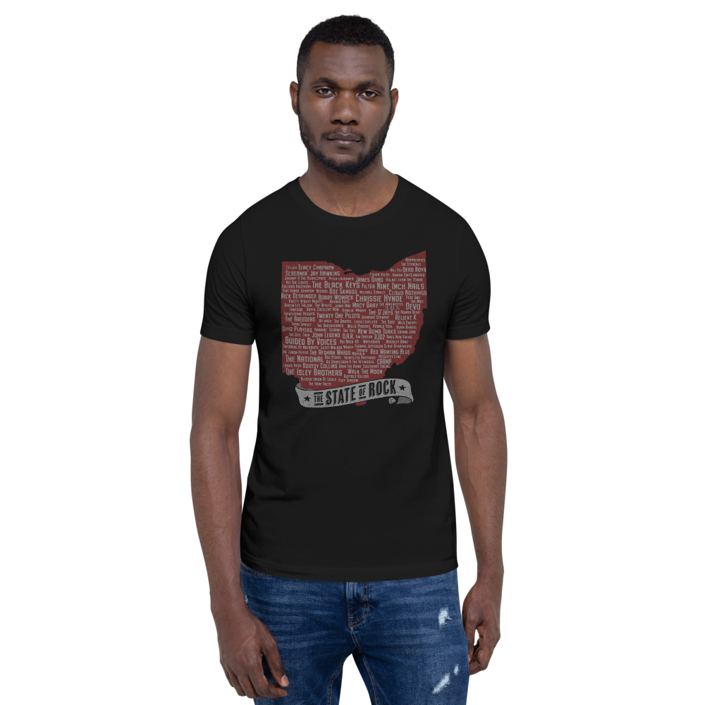 Ohio — The State of Rock Unisex T-Shirt - Lost Radicals