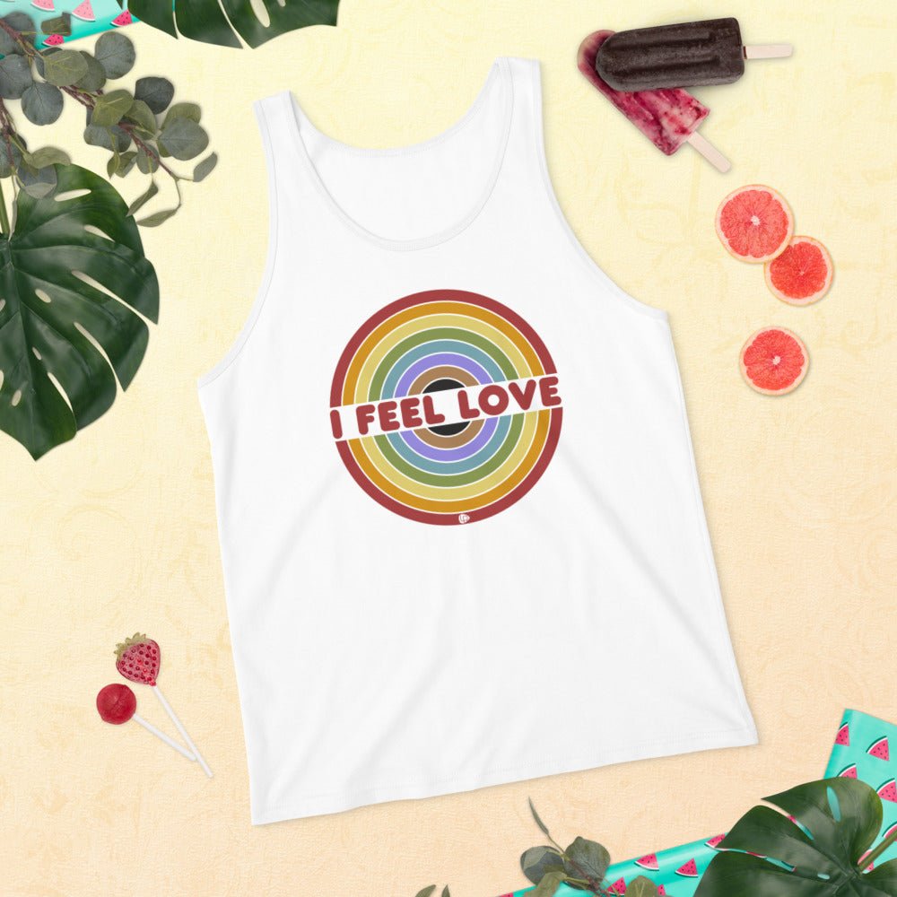 I Feel Love Unisex Tank Top - Lost Radicals