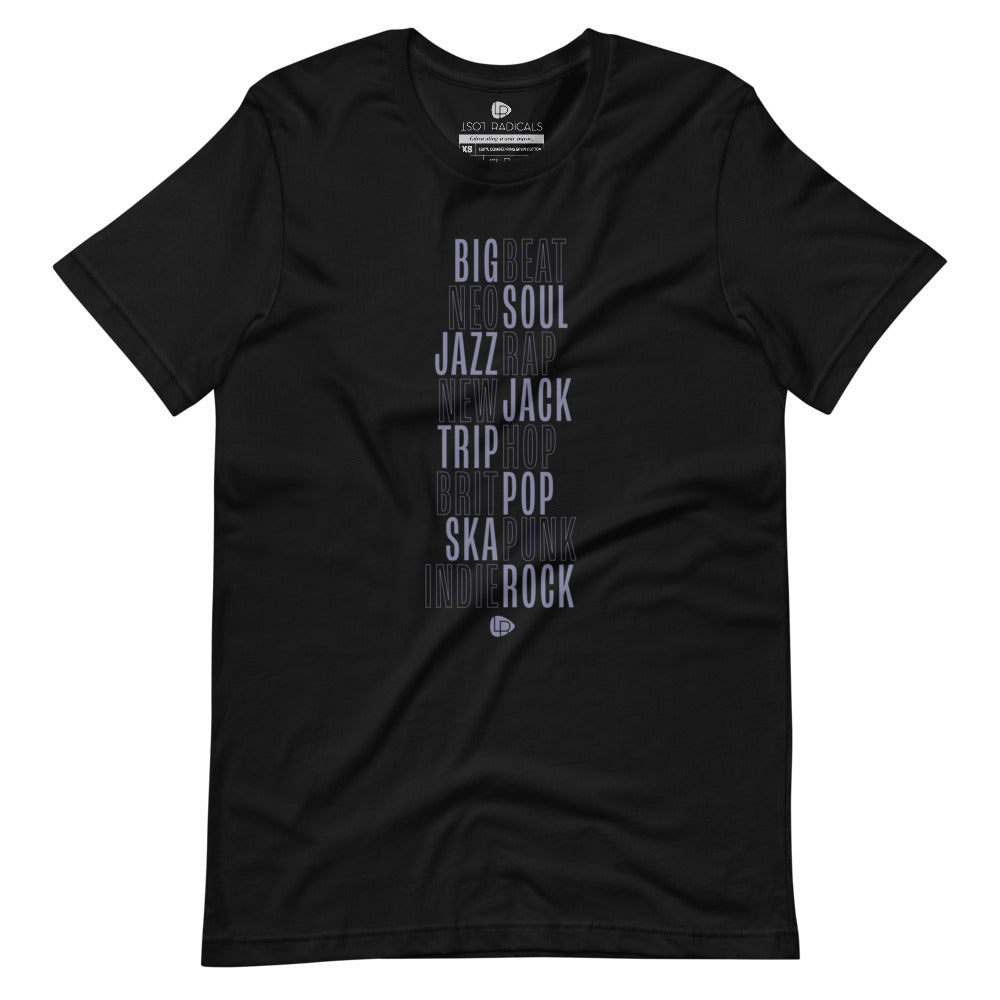 Subgenres Unisex T-Shirt - Lost Radicals