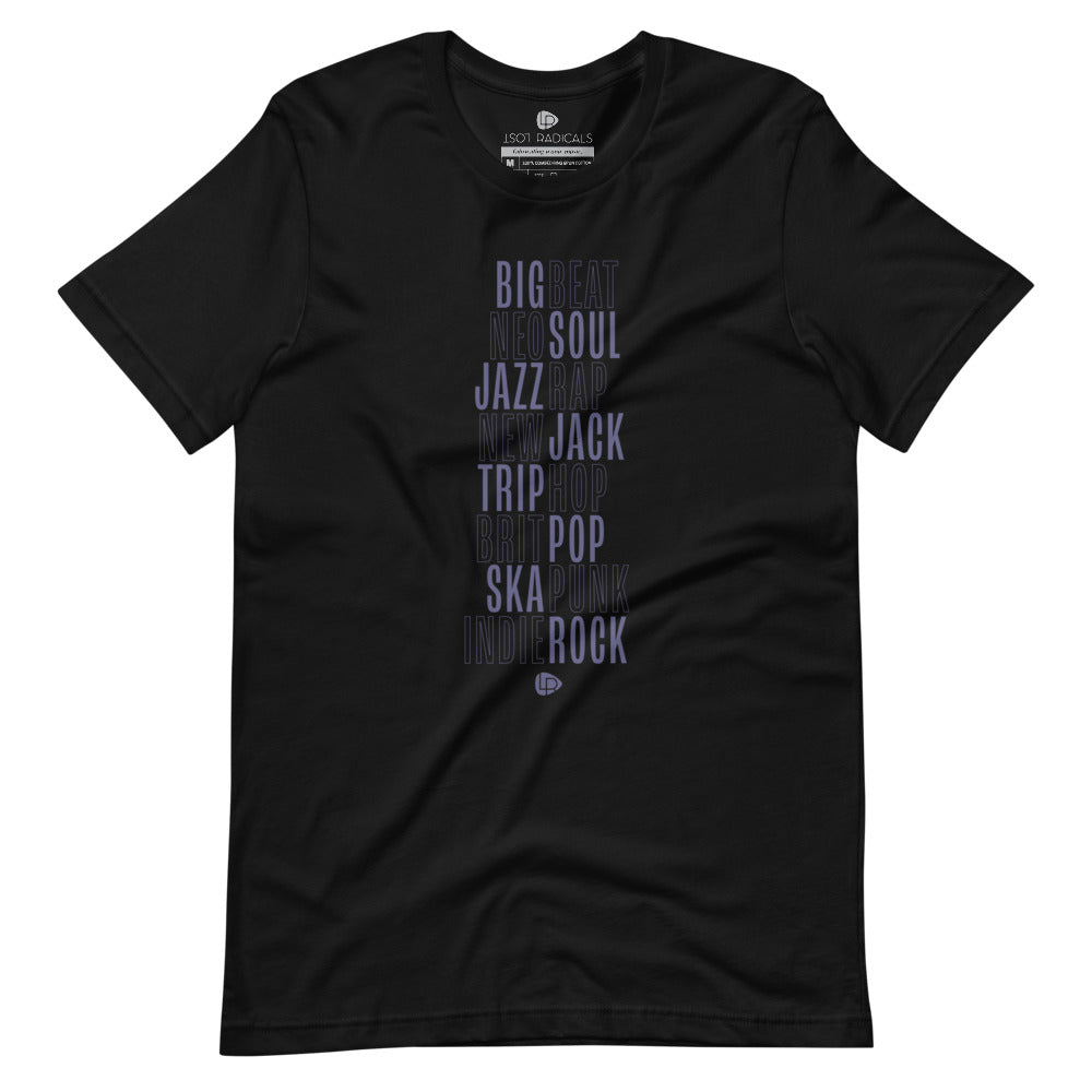 Subgenres Unisex T-Shirt - Lost Radicals