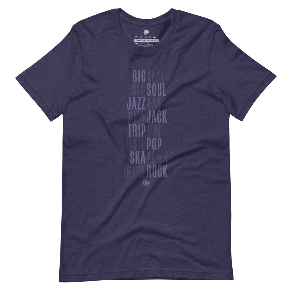 Subgenres Unisex T-Shirt - Lost Radicals