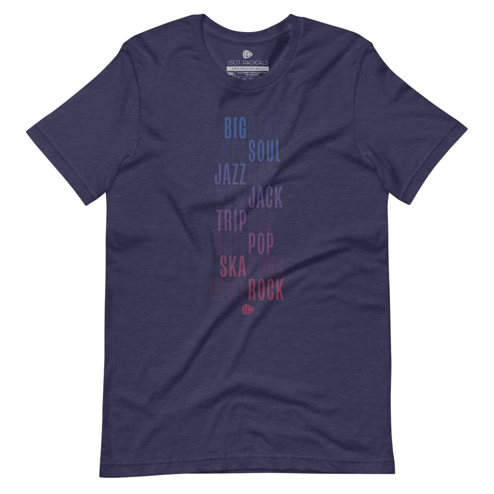 Subgenres Unisex T-Shirt - Lost Radicals