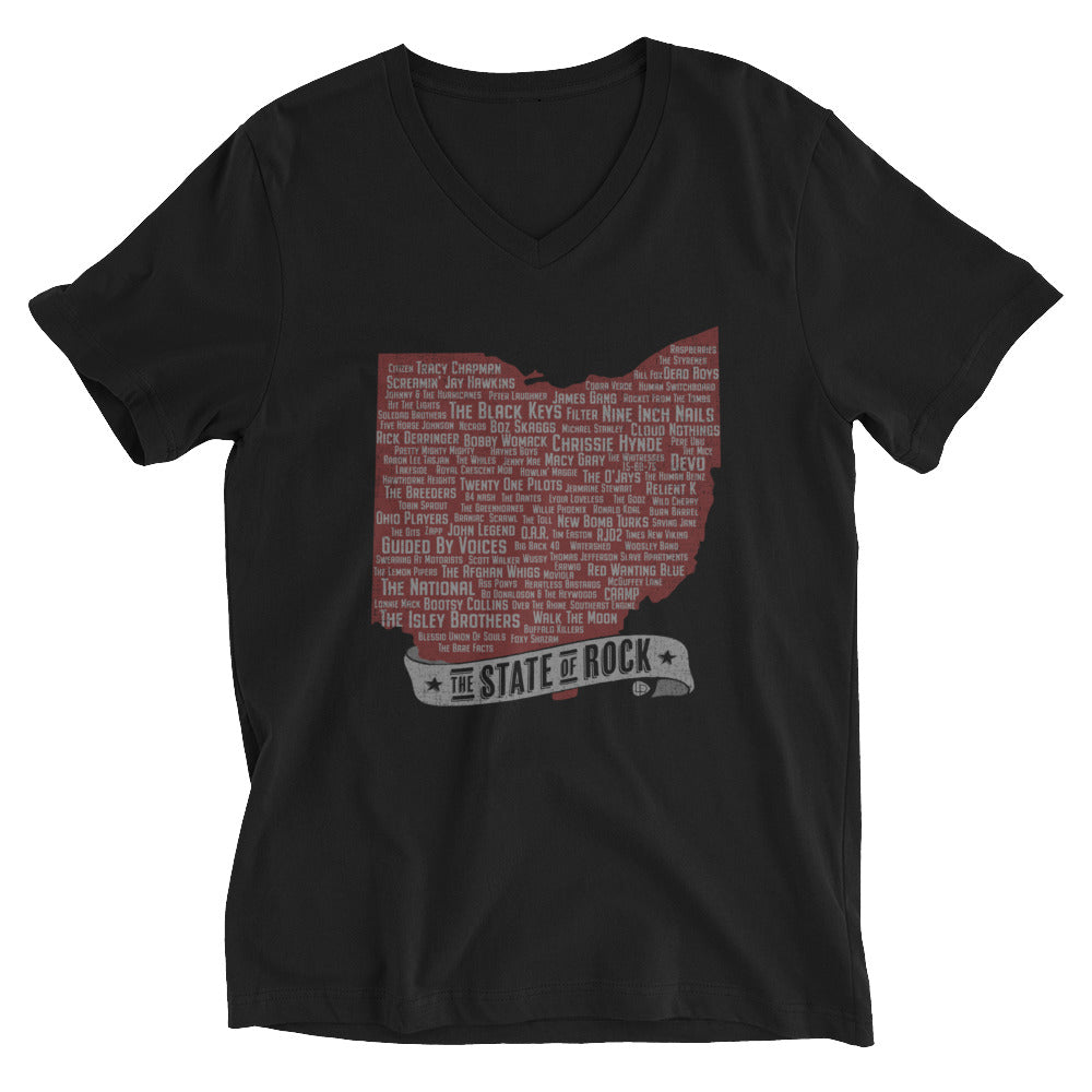 The State of Rock Unisex V-Neck - Lost Radicals