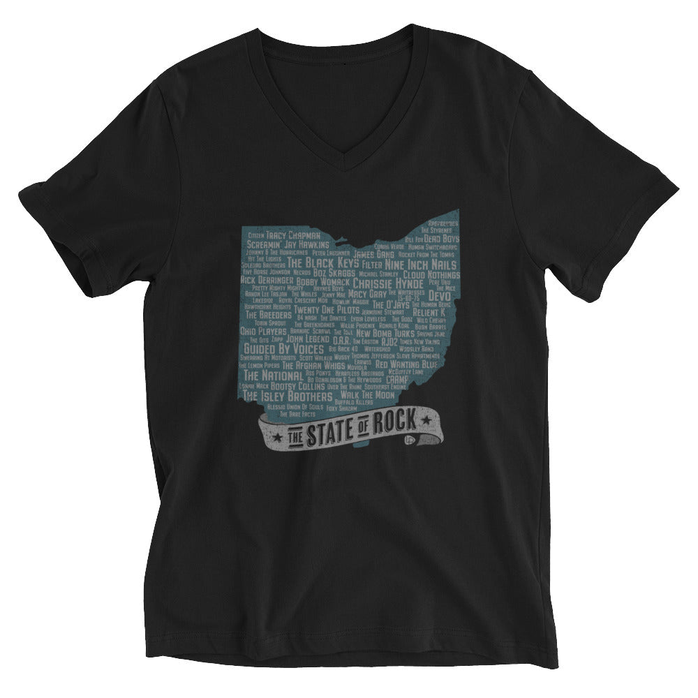 The State of Rock Unisex V-Neck - Lost Radicals