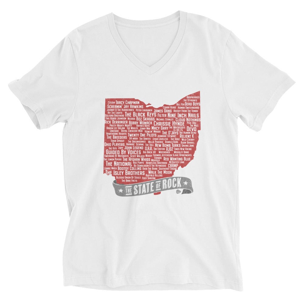 The State of Rock Unisex V-Neck - Lost Radicals