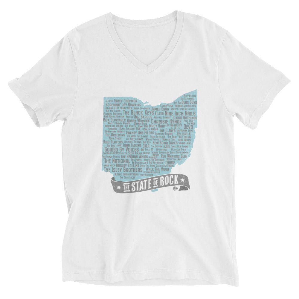 The State of Rock Unisex V-Neck - Lost Radicals
