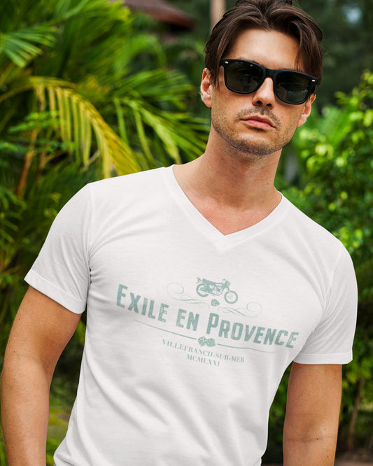 Exile En Provence V-Neck T-Shirt - Lost Radicals