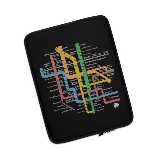 NYC Rock Underground Laptop Sleeve - Lost Radicals