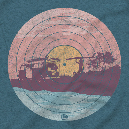 Soft Rock Sunset Unisex T-Shirt
